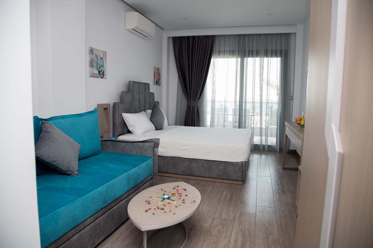 Amalia Rooms Sea View Vrasná Dış mekan fotoğraf