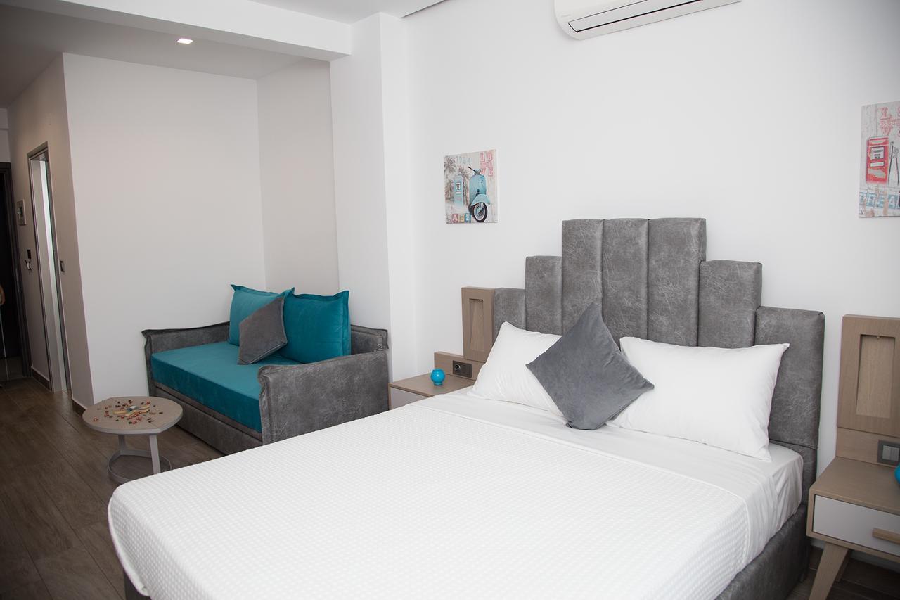 Amalia Rooms Sea View Vrasná Dış mekan fotoğraf